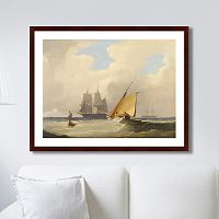 картина: the sailboat, 1829г. в Калуге