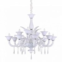 подвесная люстра ideal lux renoir sp12 bianco в Калуге