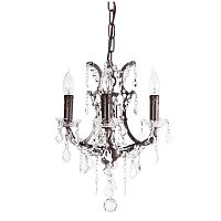 люстра 19th c. rococo iron & clear crystal round vol.i бронза в Калуге