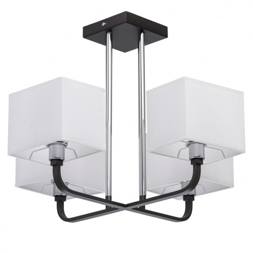 потолочная люстра mw-light прато 5 101011904 белая в Калуге