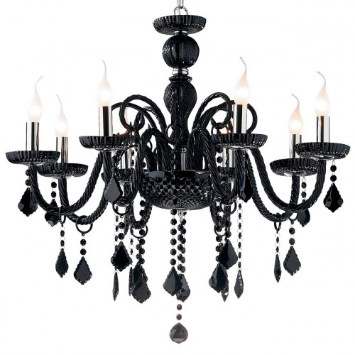 подвесная люстра ideal lux giudecca sp8 nero в Калуге